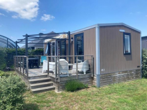 Mobil-home confort, 2 chambres, piscine chauffée, 200m plage, centre-ville, parking, WiFi, ménage inclus - FR-1-361A-28